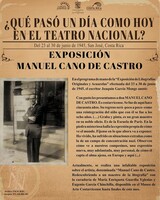 Cápsulas históricas 2022. “Exposición de Litografías Originales y Acuarelas de Manuel Cano de Castro"