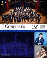 I concierto de la Temporada Oficial de la Orquesta Sinfónica Nacional 2024