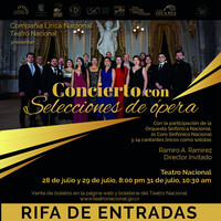 Selecciones de Ópera. II Concierto especial de la Orquesta Sinfónica Nacional
