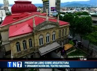 Presentación del libro  "Templo, palacio y centro social: la arquitectura y la ornamentación del Teatro Nacional" de  Santamaría Leonardo 2023