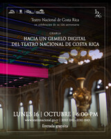 Hacia un gemelo digital del Teatro Nacional 2023 Actividad 126 Aniversario