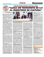 Expedientes de reportajes y notas de prensa generales del Teatro Nacional 2022