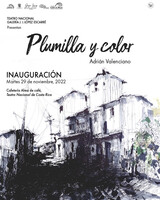 Exposiciones en la Galería José Luis López Escarré 2022. Inauguración de exposición, plumilla y color