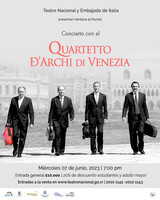 Concierto del Quartetto D’Archi di Venezia 2023