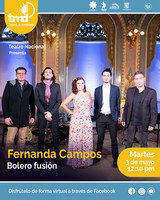 Fernanda Morgan: Bolero Fusión. Teatro al Mediodía