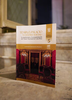 Presentación del libro "Templo, palacio y centro social: la arquitectura y la ornamentación del Teatro Nacional" de  Santamaría Leonardo 2023