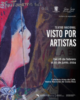 Exposición Galería José Luis López Escarré: Teatro Nacional visto por artistas 2024