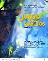 Juego de los diablitos de José Diaz exposición en la Galería José Luis López Escarré 