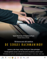 Ventana al mundo Rusia, Concierto del 150 Aniversario del compositor Serguéi Rachmaninov.