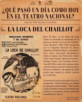 Cápsulas históricas 2022. "Temporada del espectáculo La Loca del Chaillot (Jean Girodeux, 1882-1944)"